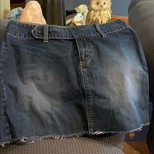 Denim skirt